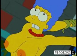 Hentai os Simpsons: Marge sendo estuprada